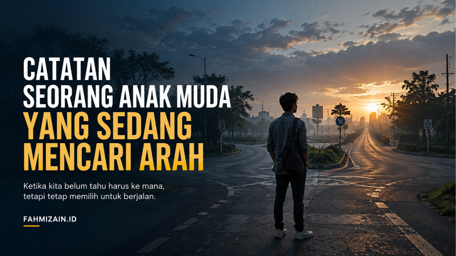 Catatan Seorang Anak Muda yang Sedang Mencari Arah