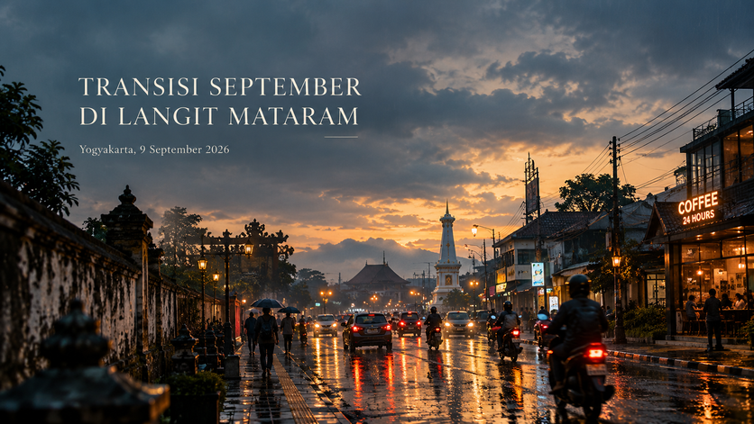 Transisi September di Langit Mataram